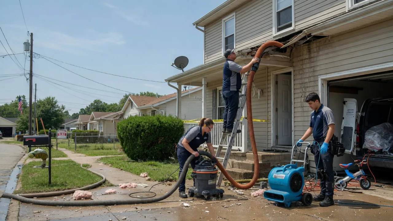 Water Damage Restoration in Timewell, IL near me